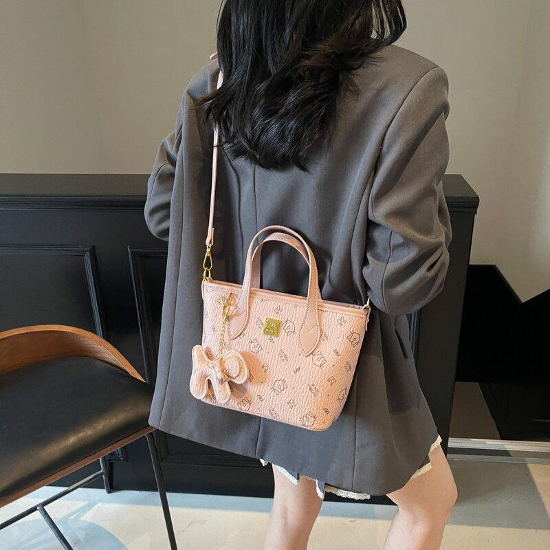 PU Leather Handbags Manufacturer - Famous Brand High Quality Single Strip Crossbody Shoulder for Ladies Portable Zipper Pure Color Dress