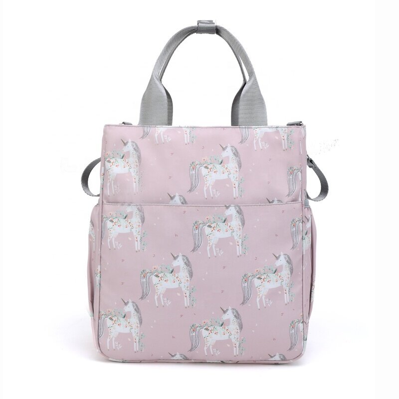 Mommy Tote Backpack Bags Manufacturer - Stock New Model for Stylish Printing Baby Diaper