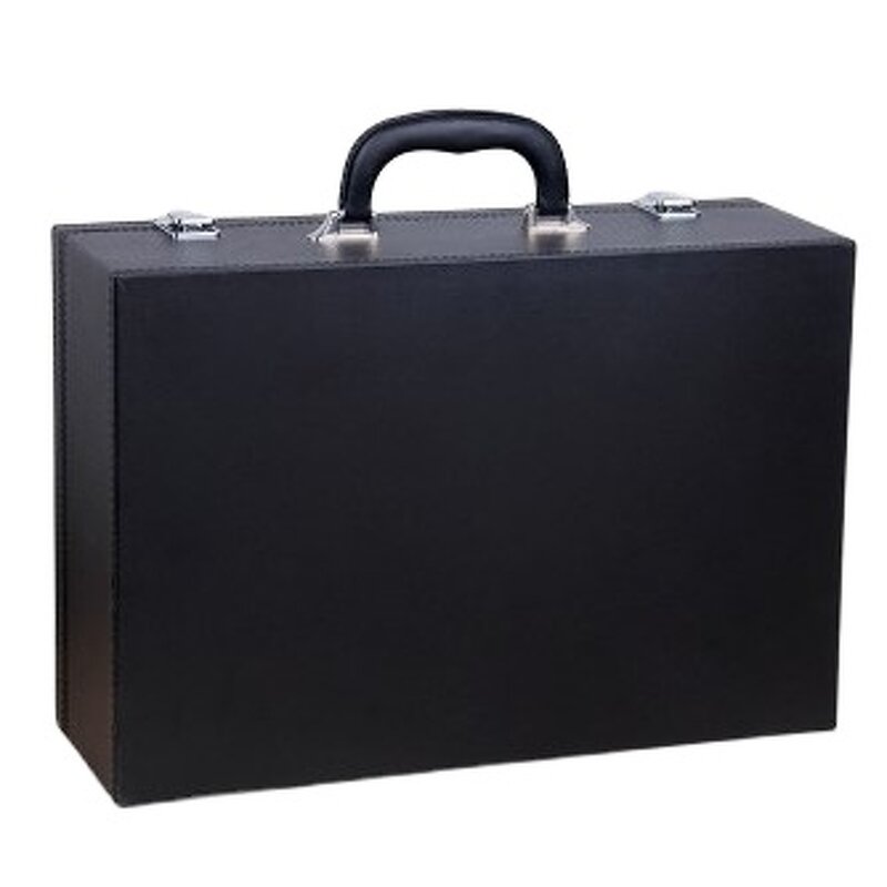 Leather Briefcase Manufacturer - Wholesale Man Business Cheap Box with Locks