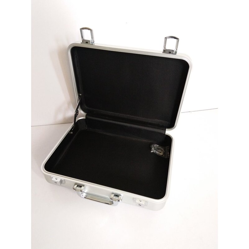 Aluminum Laptop Briefcase Manufacturer - Custom Hard Silver Ultra-thin High-end Box Aluminum Notebook Aluminum Laptop Bag