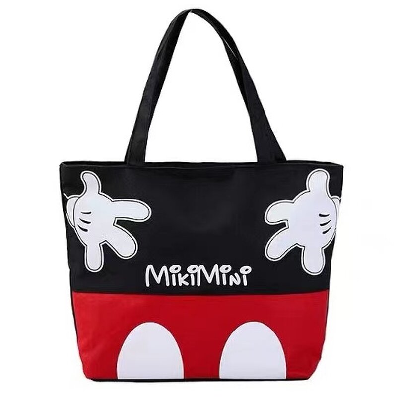 Canvas Tote Bag Manufacturer - Casual Cartoon Mouse American Handheld Ladies Shopping Large Capacity