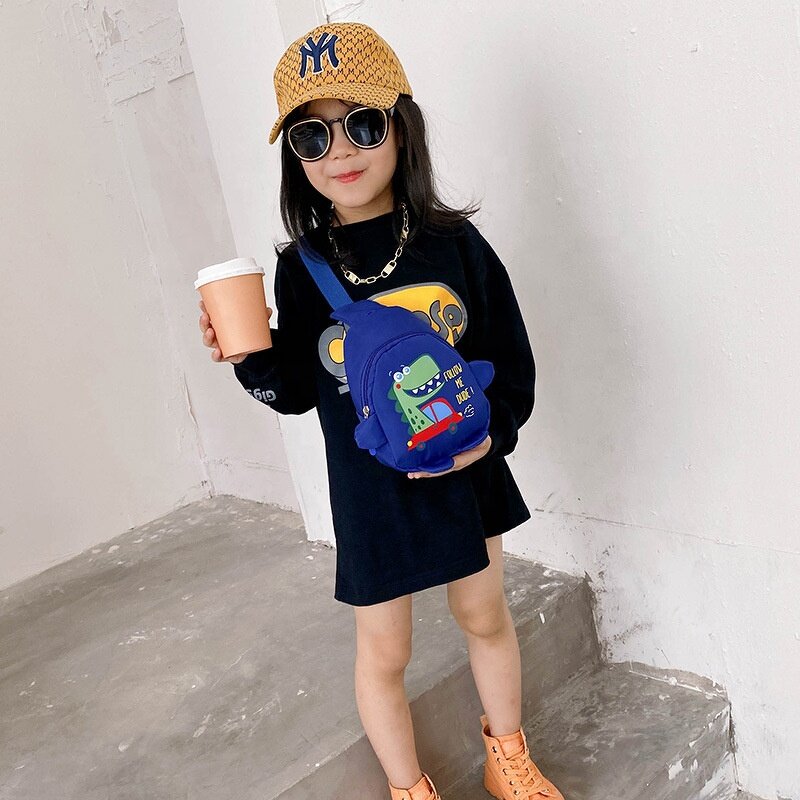 Chest Bag Manufacturer - Wholesale Cartoon Children's Cute Dinosaur
