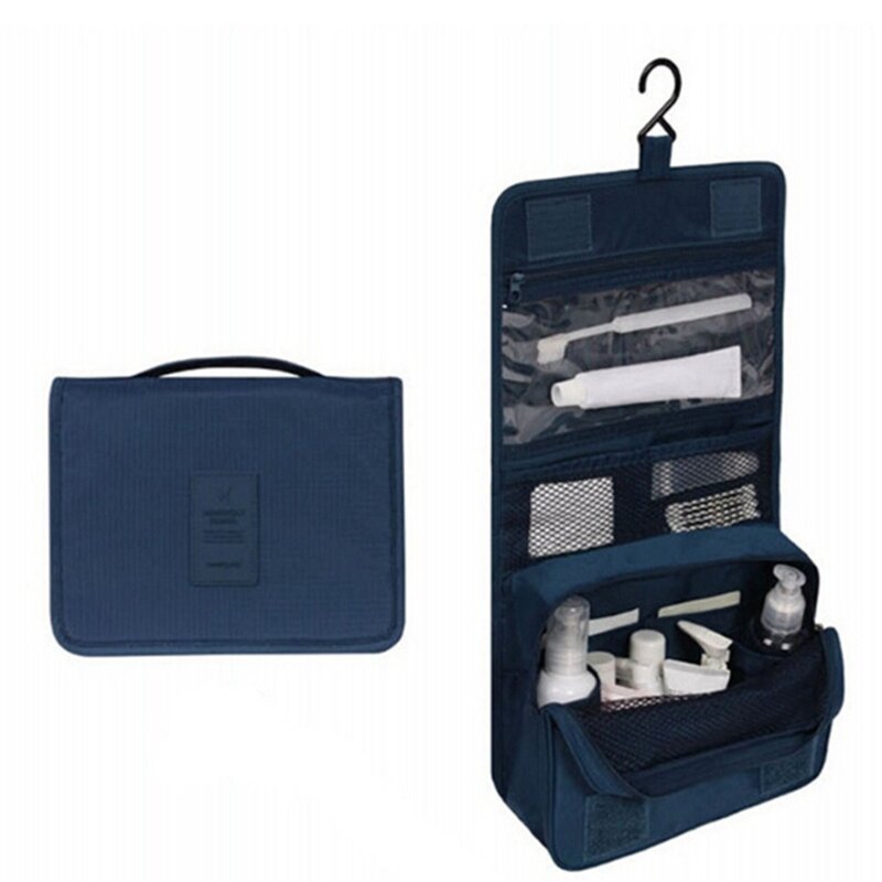 Cosmetic Organizer Toiletry Bags Manufacturer - Travel Larger Capacity Expandable Polyester Waterproof Hanging Wash