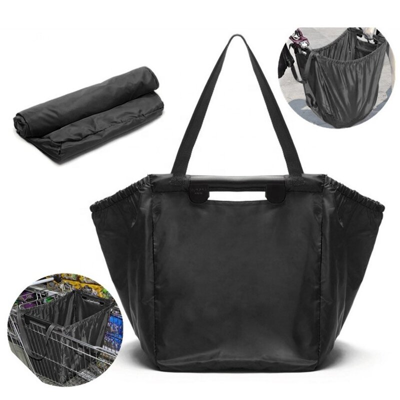 Shopping Bags Manufacturer - Reusable Custom Boutique Big Size Washable Supermarket Tote