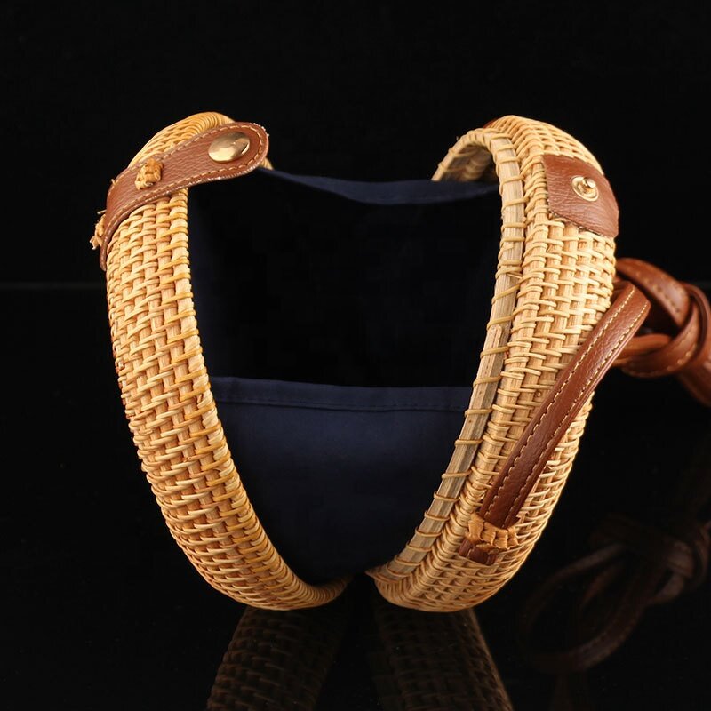 Rattan Straw Cross-body Bag Manufacturer - Fashion Handmade Personalized Shoulder