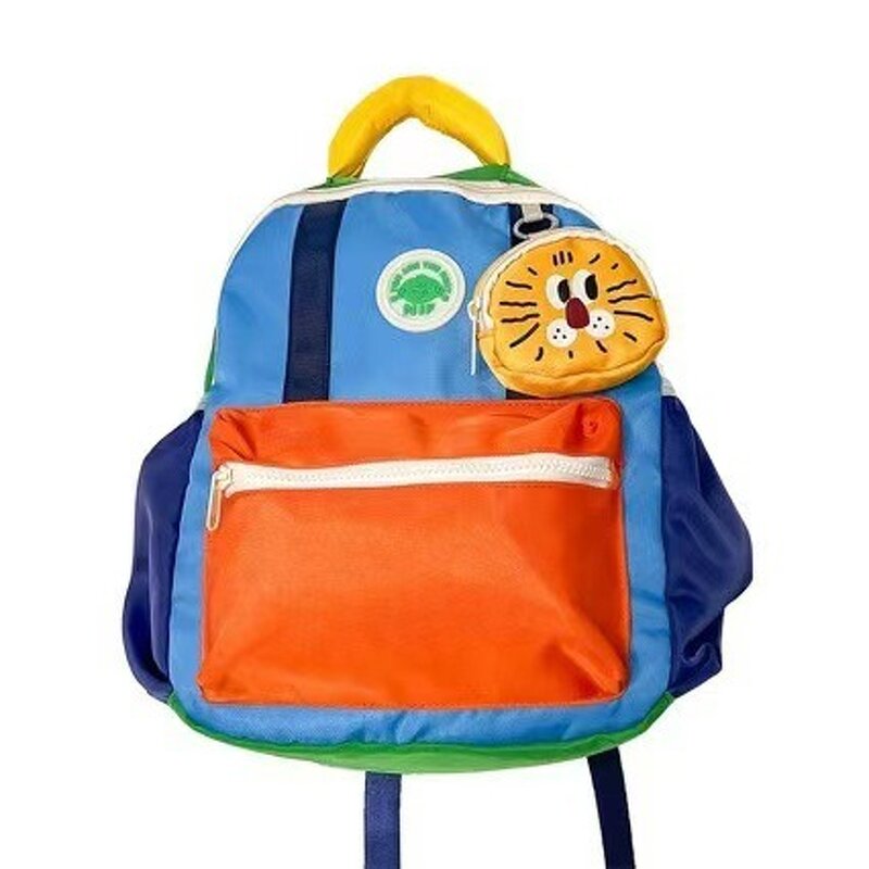 Kids Backpack Manufacturer - Cute Contrasting Colors Small Sizes Made Oxford for Summer Travel School Kindergarten for Boys Girls