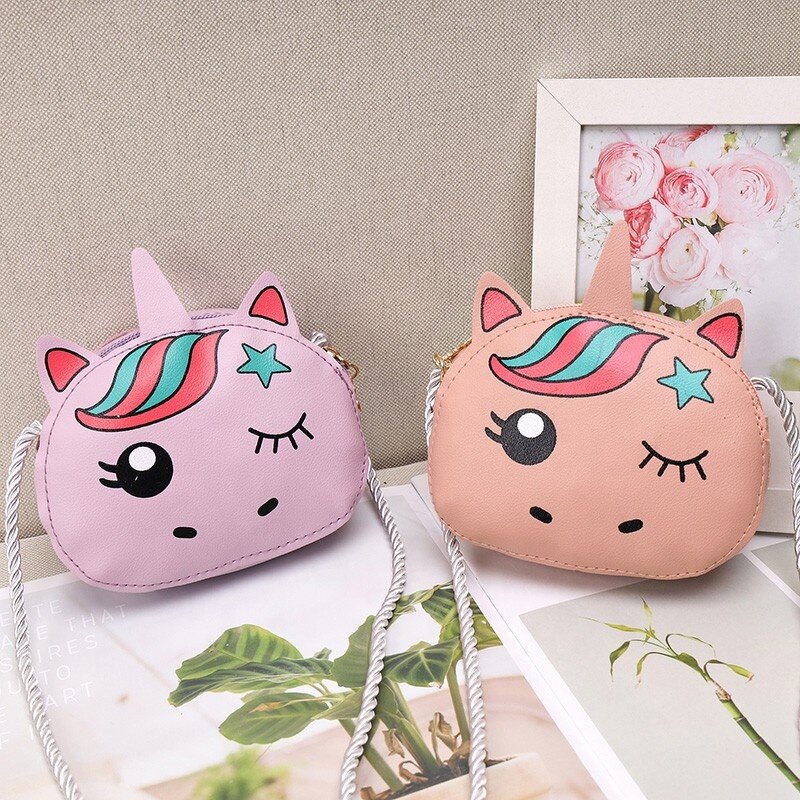 Coin Shoulder Messenger Bag Manufacturer - Mini unicorn New Japanese Cute Cartoon Wild Kids