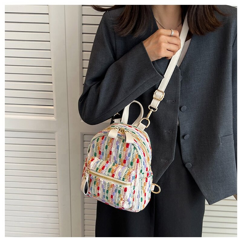 Woven Backpack Manufacturer - Candy Color Cute and Fashion Ladies