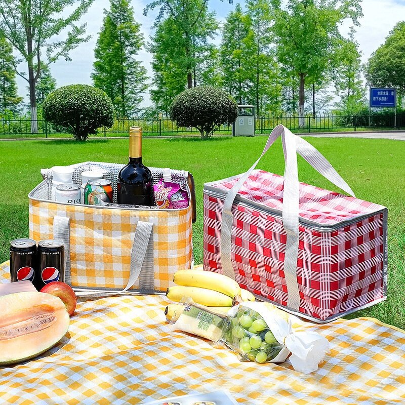 Cooler Lunch Bags Manufacturer - Check Wholesale Large Capacity Fashionable Picnic Camping
