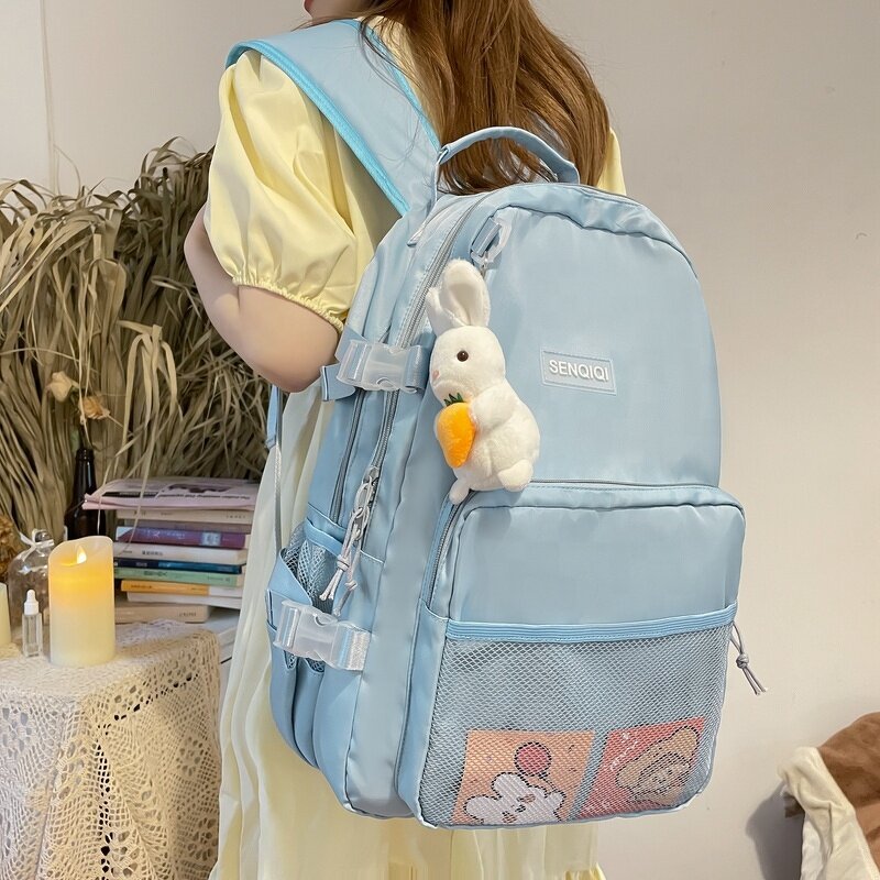 School Backpack Manufacturer - Cute Waterproof Fashion Large-capacity Student Universal