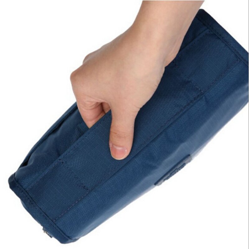 Cosmetic Organizer Toiletry Bags Manufacturer - Travel Larger Capacity Expandable Polyester Waterproof Hanging Wash