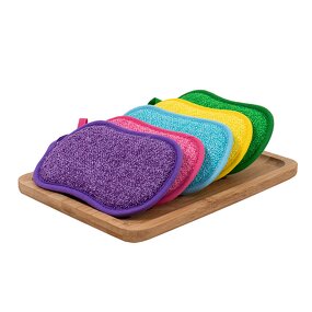 Dishwashing Sponge Manufacturer - Wholesale Kitchen Household Thick Strong Absorbent Towel Double-Sided Scouring Pad