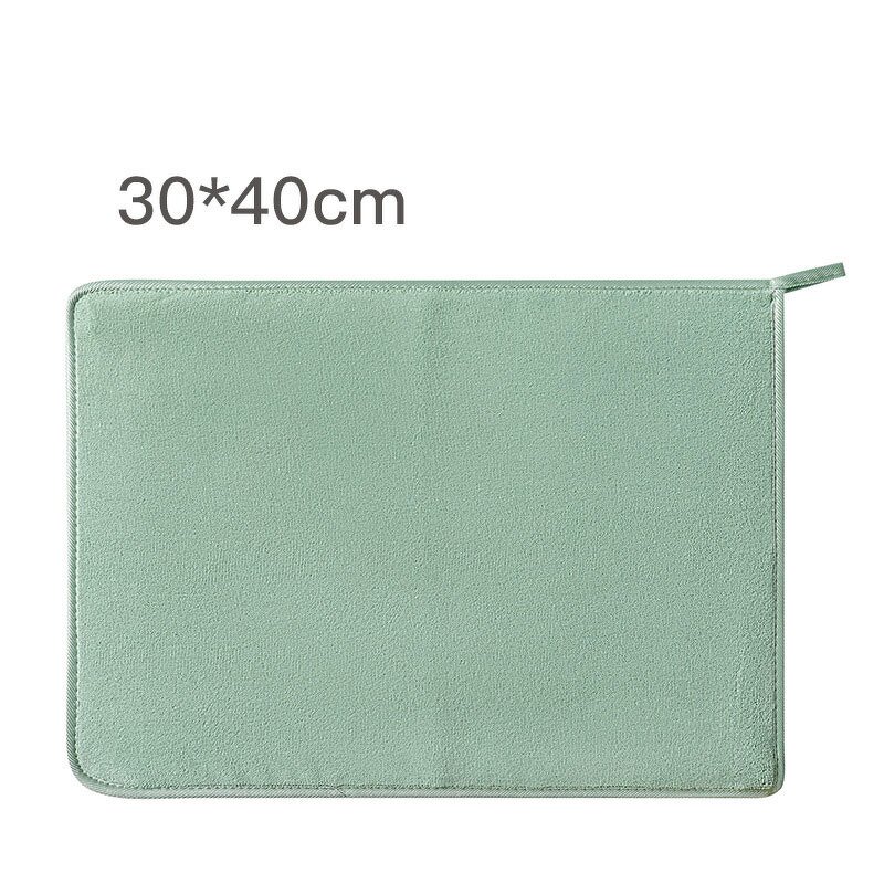 Cleaning Cloth Manufacturer - Microfiber Two-Color Thick Magic 30 * 40cm Green Khaki Purple Pink for Kitchen Use