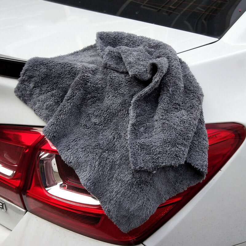 Car Cleaning Cloth Manufacturer - Ultrasonic Hot Cut Coral Velvet Microfiber Ultra-Fine Fiber Thickened for Superior Water