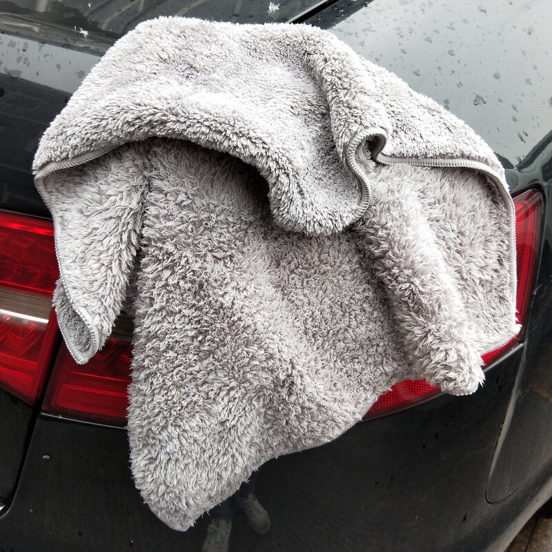 Car Wash Towel Manufacturer - Ultra-Fine Fiber 40 * 40 Thick Microfiber Coral Velvet Absorbent for Car Wash and Detailing