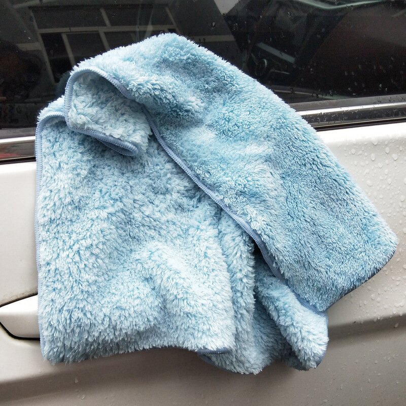 Car Wash Towel Manufacturer - Ultra-Fine Fiber 40 * 40 Thick Microfiber Coral Velvet Absorbent for Car Wash and Detailing