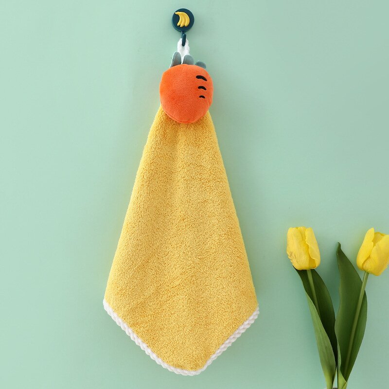 Hand Bath Towel Manufacturer - Custom Colorful Cartoon Coral Fleece Microfiber for Bathroom Use