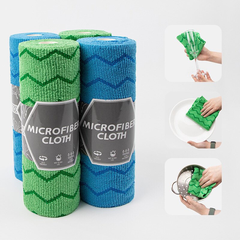 Cleaning Towel Manufacturer - Factory Direct Durable Microfiber Square for Household and Kitchen Use