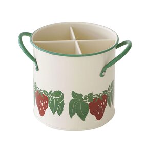 Tableware Storage Bucket Manufacturer - Antique Style Vintage Iron Metal Kitchen Drain Rack for Chopsticks Baking Supplies