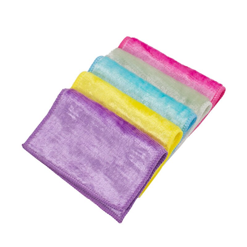 Dishwashing Cloth Manufacturer - Dual Layer Thickened Wood Fiber for Lazy Household Kitchen