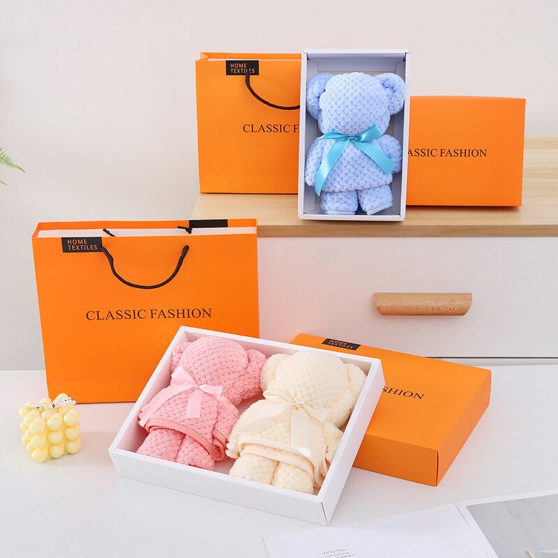 Towel Manufacturer - 75cm Pineapple Bear As Return Gift Full Moon Festival Happy Shop Wedding Joyful Gift Box