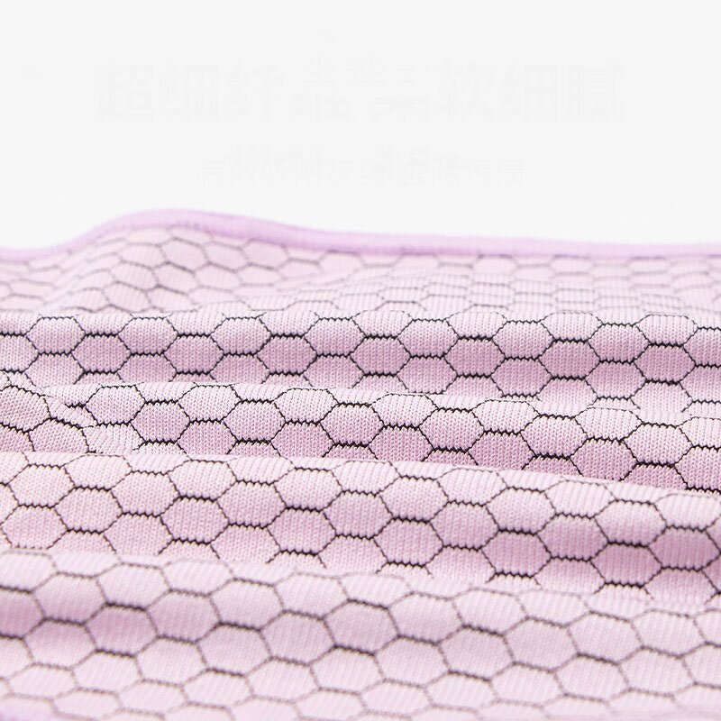 Microfiber Cleaning Cloth Manufacturer - Customized Logo Car Glasses Wine Glass Kitchen Towel Square Shape Without Leaving