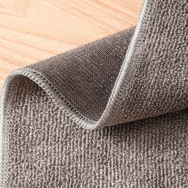 Kitchen Cleaning Cloth Manufacturer - Bamboo Fiber for Oil and Dirt Removal for Bowl Cleaning