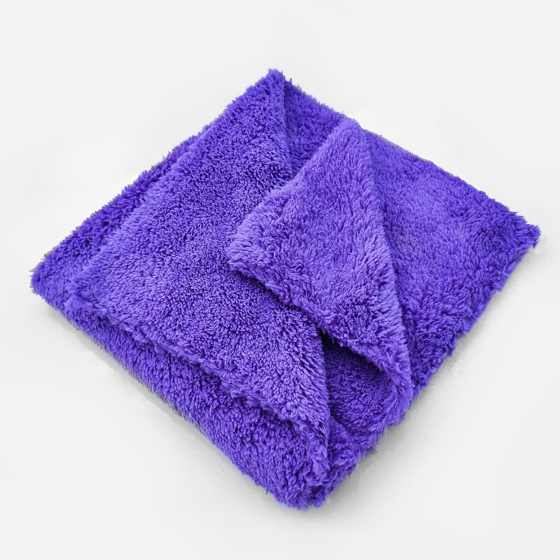 Car Cleaning Cloth Manufacturer - Ultrasonic Hot Cut Coral Velvet Microfiber Ultra-Fine Fiber Thickened for Superior Water