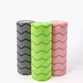 Microfiber Manufacturer - Roll Design for Kitchen Use Nice and Colorful Design Hard Dirty Cleaning Cloth