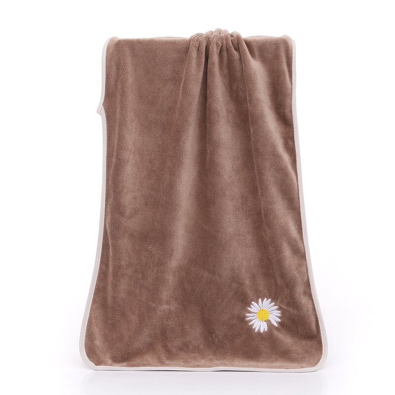 Hair Towel Manufacturer - Wholesale Youth Style Household Daisy Beauty Salon Dry Beauty Towel Daily Necessities Face