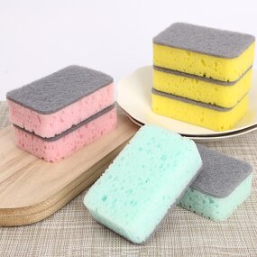 Cleaning Sponge Manufacturer - Natural Friendly Household Kitchen Dish Washing Soft PU