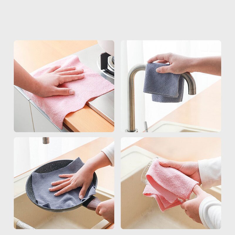 Microfiber Cloth Manufacturer - Disposable Towels Roll Packing for Kitchen and Cleaning