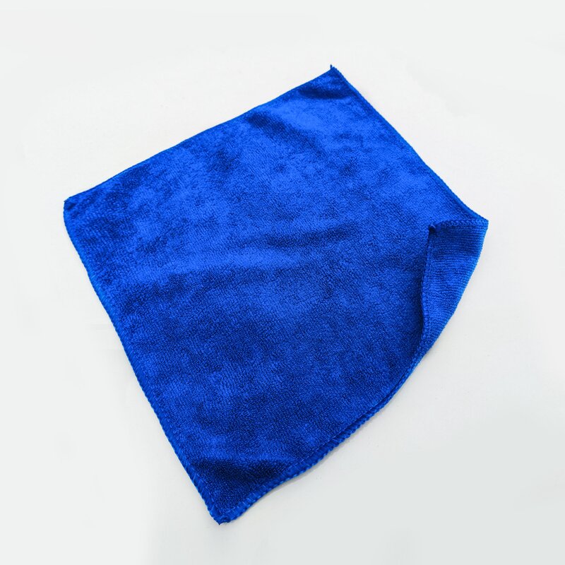 Microfiber Cloth Manufacturer - Blue 30 * 30cm Square Kitchen Cleaning Rag