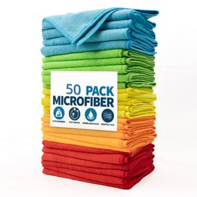 Microfiber Cleaning Cloth Manufacturer - Hot Selling 30 * 30cm Warp Knitted Terry Cloth for Car Dish Usage Grey Color