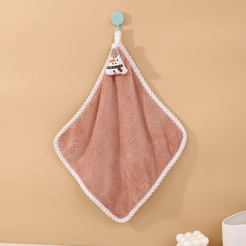 Children Hand Cleaning Towel Manufacturer - Christmas Tree Santa Claus Houseware Super Absorbent Microfiber Gift