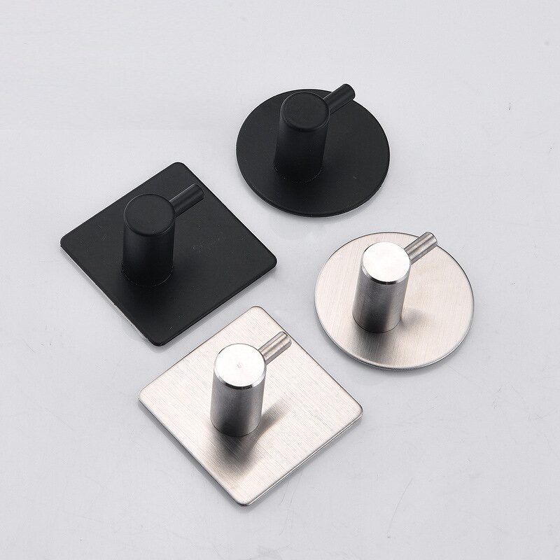 Wall Hanging Manufacturer - Detachable Iron Coated Nail Free Traceless Door Back Belt Key Clothes Creative Cartoon Door