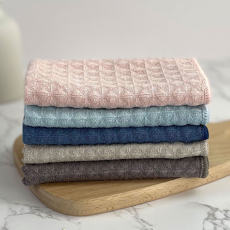 Microfiber Cleaning Cloth Manufacturer - Organic Cotton Waffle Fabric Quick-Dry Woven Techniques