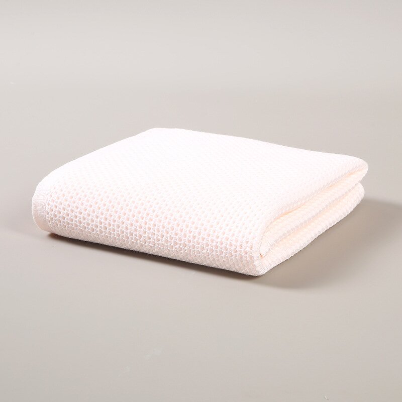 Bath Towel Manufacturer - Pure Cotton Class a Waffle Cross-border Cotton Jacquard Soft and Absorbent Facial Wash