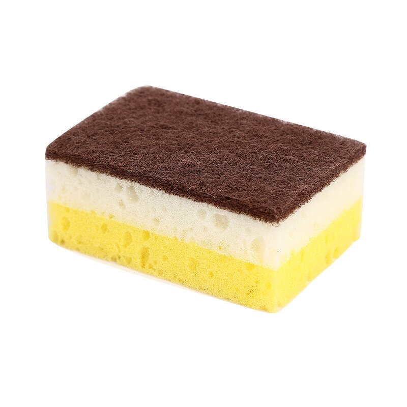 Dish Sponge Manufacturer - Factory Direct Double-sided Reusable to Clean Kitchen Sponge Scrubber