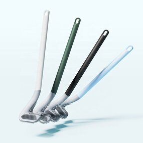 Toilet Brush Manufacturer - Golf Shape Silicone for Deep Cleaning in Bathroom