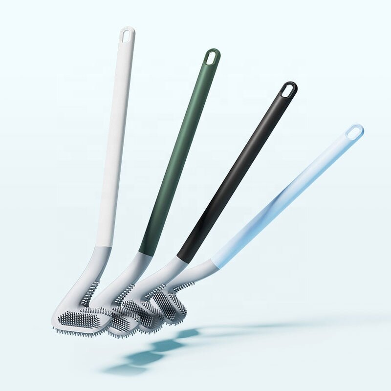 Toilet Brush Manufacturer - Golf Shape Silicone for Deep Cleaning in Bathroom