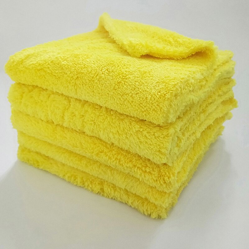 Car Cleaning Cloth Manufacturer - Ultrasonic Hot Cut Coral Velvet Microfiber Ultra-Fine Fiber Thickened for Superior Water