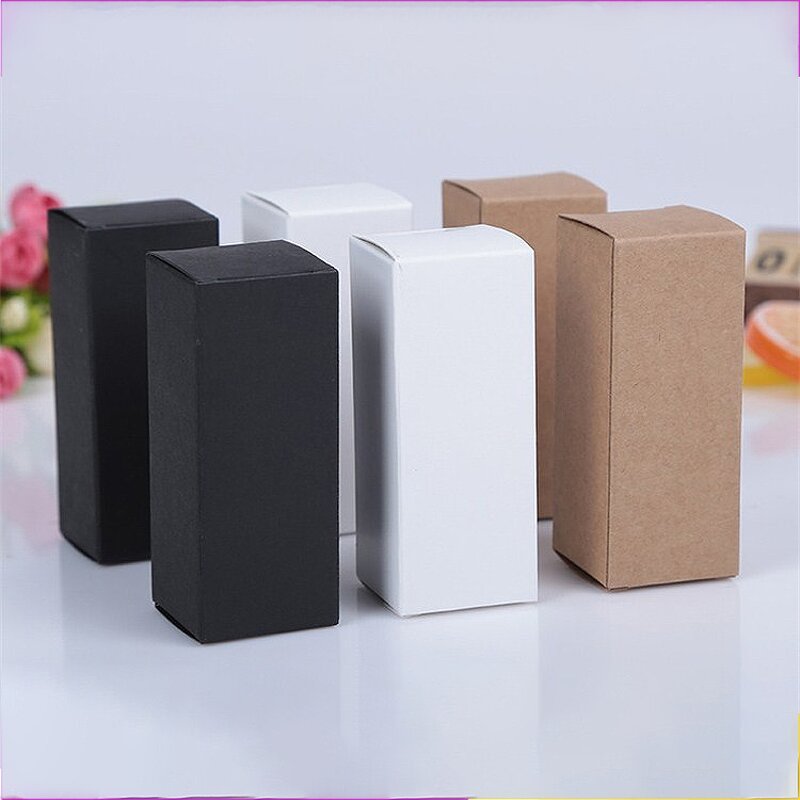 Packaging Box Manufacturer - Wholesale Custom Printed Cardboard Essential Oil Bottle High Quality Cylindrical Shape Stock
