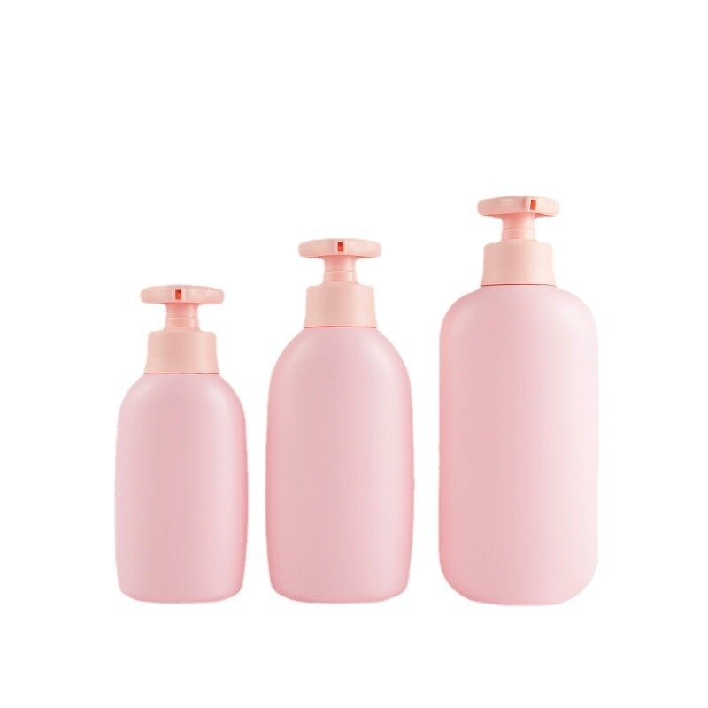 Shower Gel Bottle Manufacturer - Hot Sale 280ml380ml500ml pink Children's PE Plastic Baby Lotion Bottle