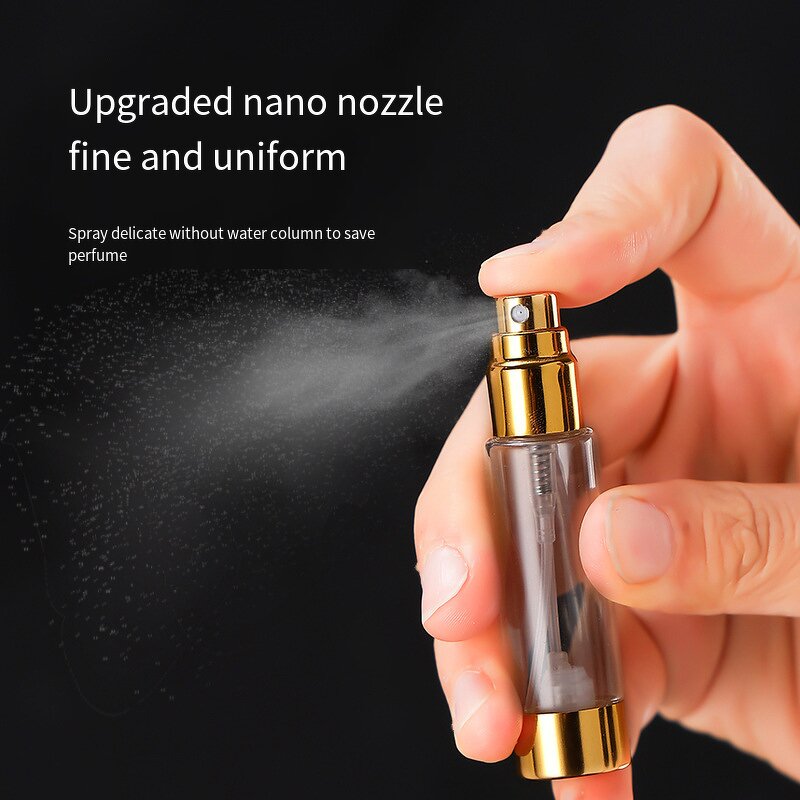 Perfume Spray Bottle Manufacturer - Wholesale 8ml Cute Mini Travel Portable Liquid Bottling with Screen Printing for Eye