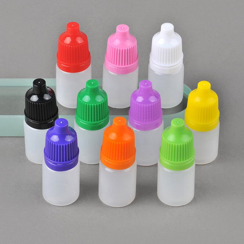 Eye Drop Bottle Manufacturer - HDPE Mini Wholesale 5ml 10ml 15ml 20ml 30ml Plastic Squeeze Nozzle Tip Easy Open for