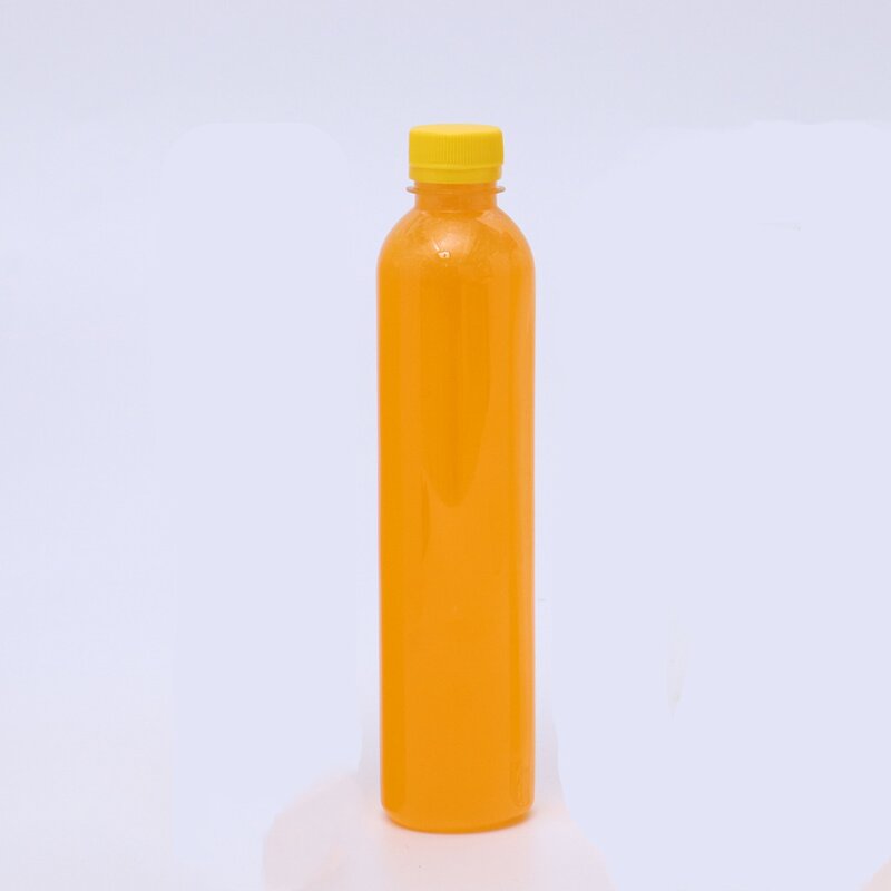 Plastic Juice Bottles Manufacturer - 500ml Food-Grade PET Transparent for Soda and Energy Drinks with Cap and Spray Bottle