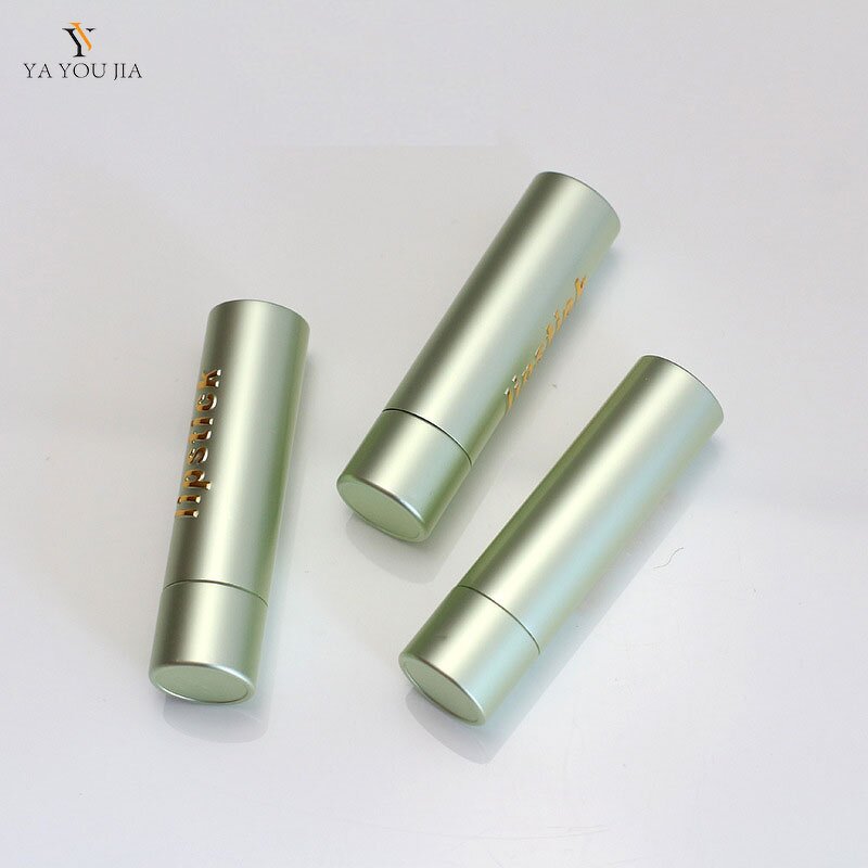 Lip Balm Packaging Manufacturer - New Stock Wholesale 3.5G Round Aluminum Empty Tubes with Screw Cap