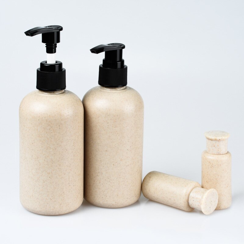 Straw Bottles Manufacturer - Customizable Eco-Friendly Degradable for Shampoo Bath Use for Skin Care Facial Cleanser with