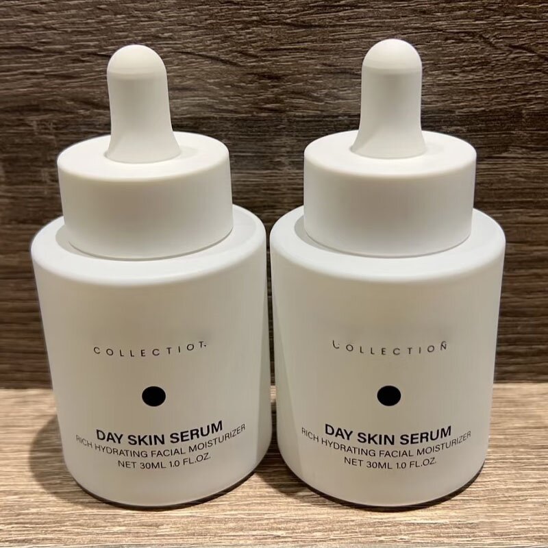 Glass Dropper Bottles Manufacturer - Customized 30ml 50ml Frosted Fancy Round Flat Shape in Matte White and Black for Skin